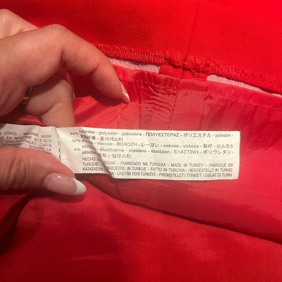 Red Zara Skirt - Picture 8 of 9
